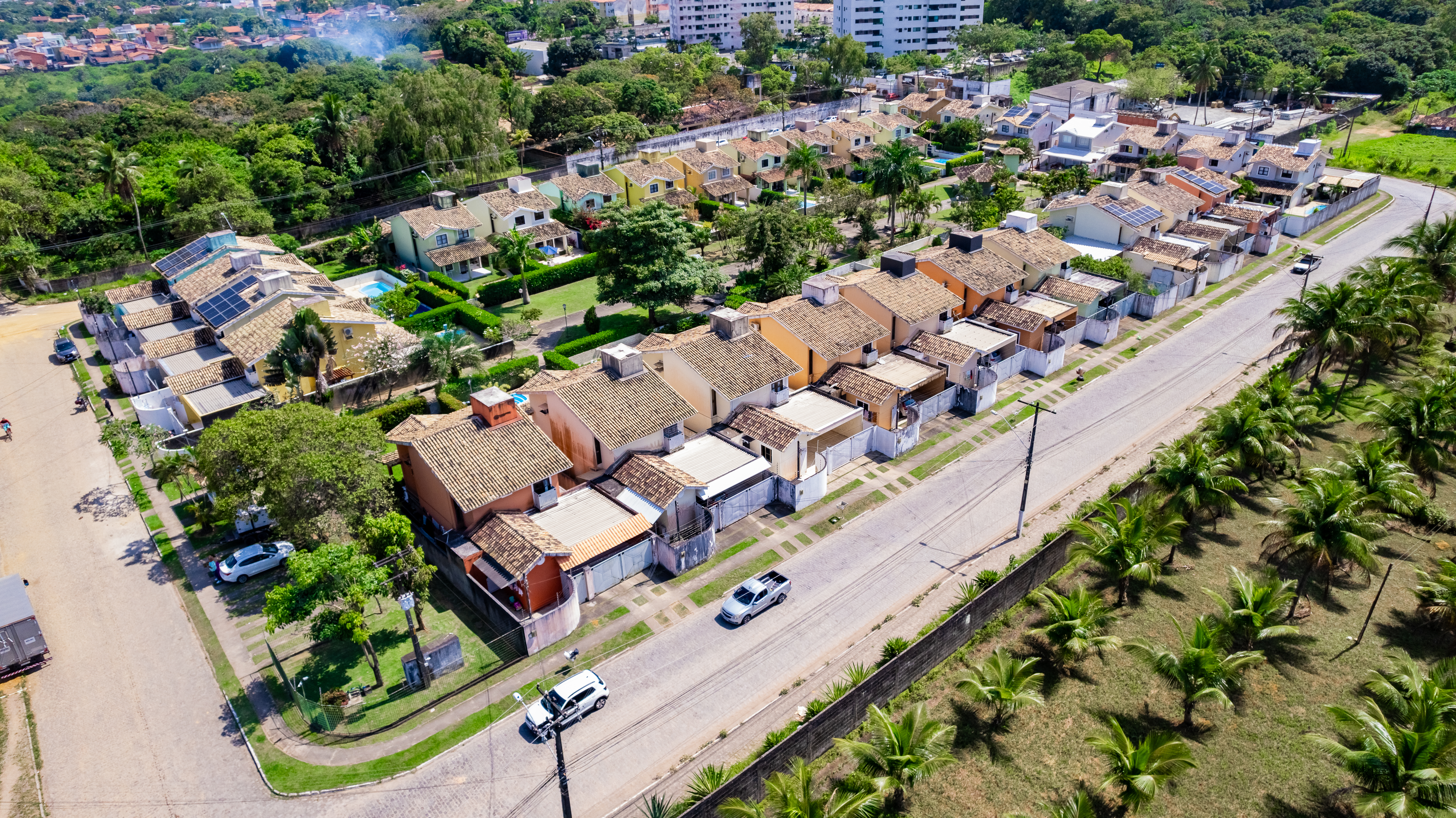 Vista do Condomínio Aldeville